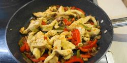 Fajitas (Φαχίτας) - τορτίγιες με κοτόπουλο