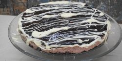 Τσιζκέικ με 3 σοκολάτες, σοκολατένιο cheesecake ψυγείου